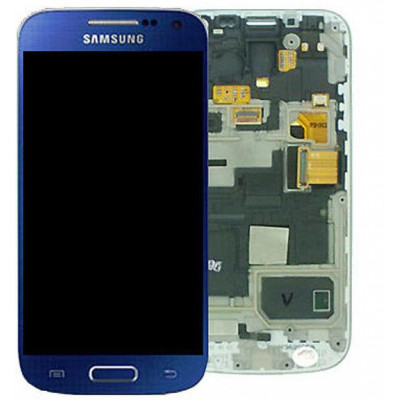 Lcd GH97-14766C ORIGINALE Samsung Galaxy S4 Mini BLU Artic