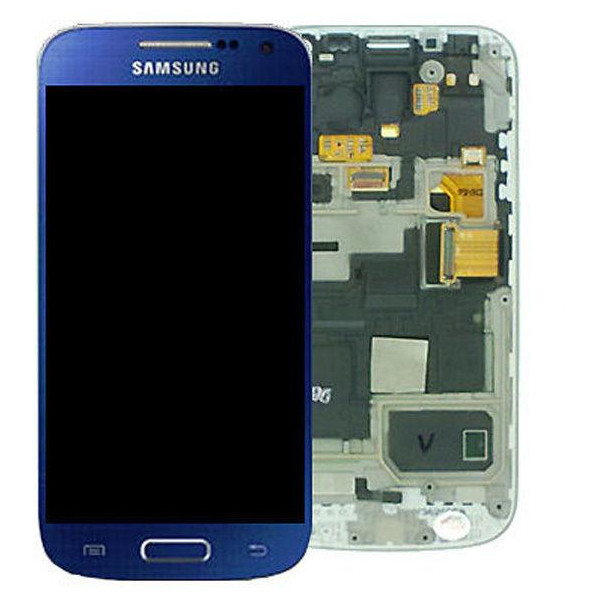 Lcd GH97-14766C ORIGINALE Samsung Galaxy S4 Mini BLU Artic