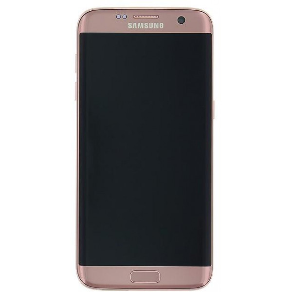 LCD + TOUCH PER GALAXY S7 EDGE ROSE GOLD GH97-18533E