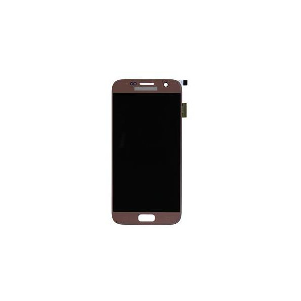 LCD + TOUCH PER GALAXY S7 ORIGINALE ROSE GOLD GH97-18523E