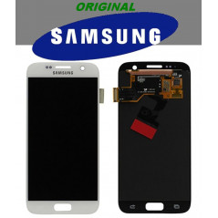 LCD + TOUCH PER GALAXY S7 ORIGINALE BIANCO GH9718523D